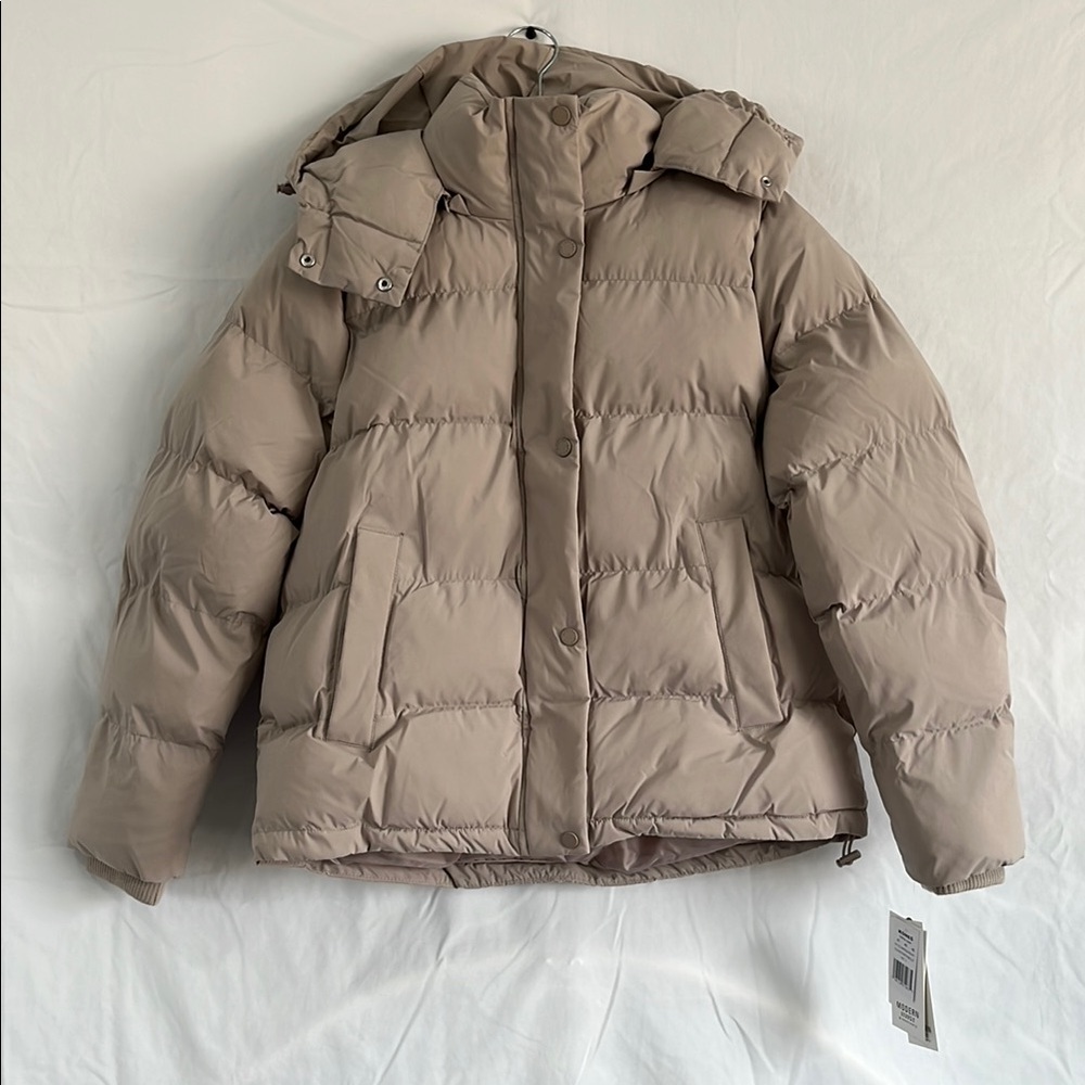 Sanctuary Tan Puffer Jacket
